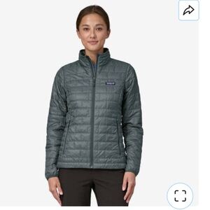 Patagonia Women's Nano Puff Blue Puffer Jacket